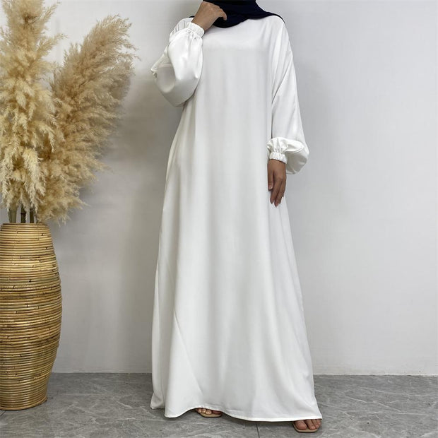 Classic Abaya-White