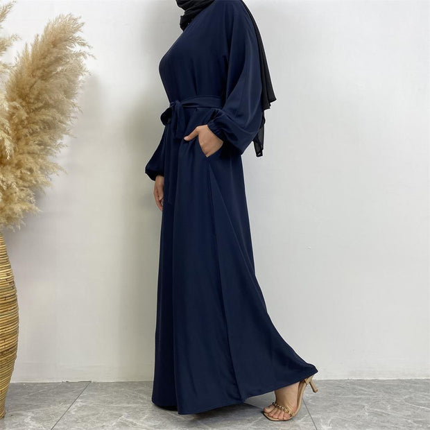 Classic Abaya-Navy