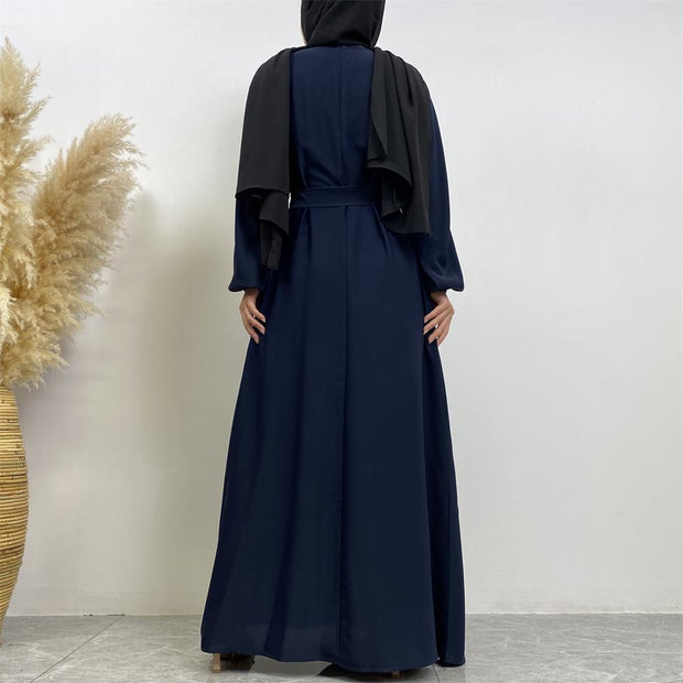 Classic Abaya-Navy