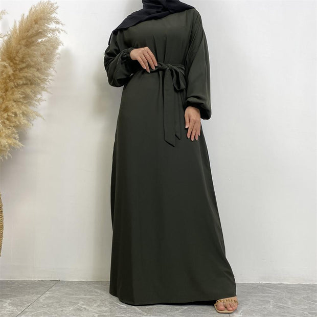 Classic Abaya-Deep Olive