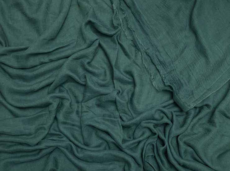 Cotton Viscose Emerald Green