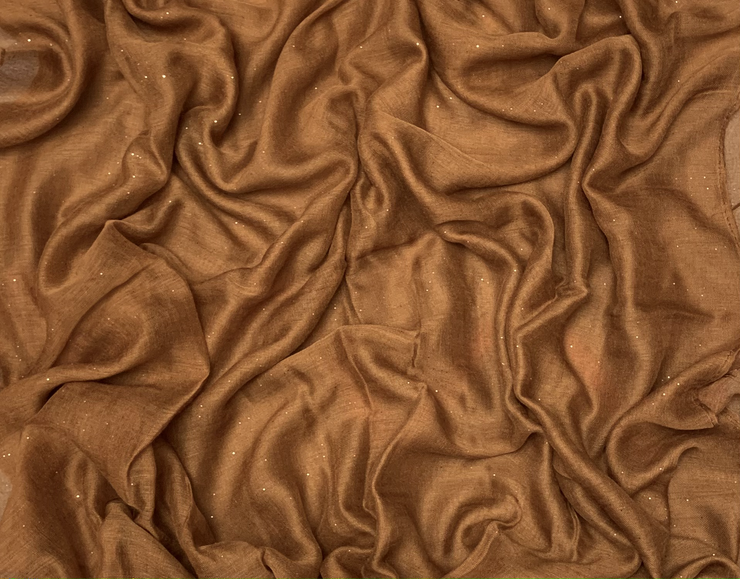 Glitter Viscose Hazelnut